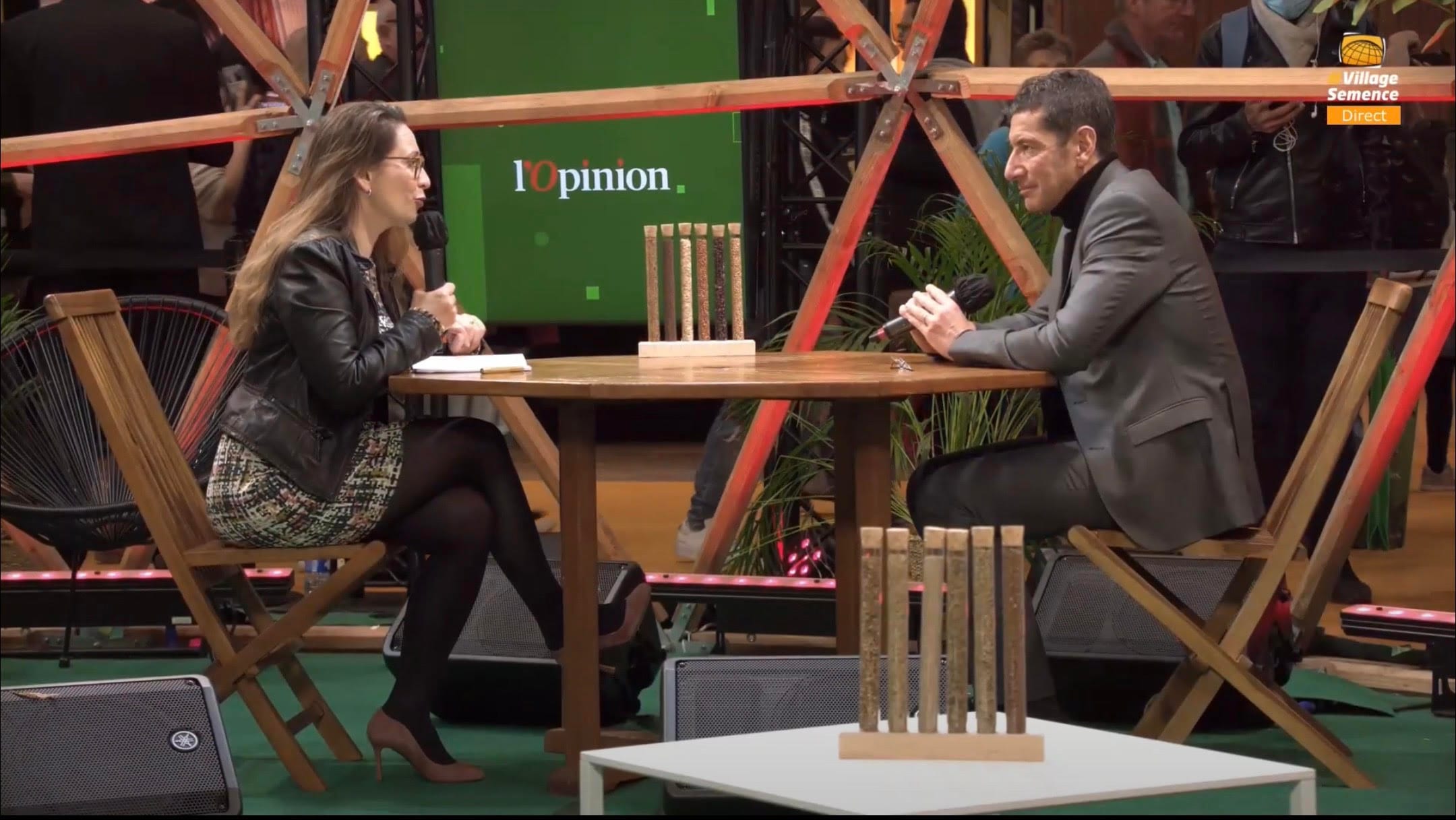 David Lisnard en interview pour L'Opinion au Salon de l'Agriculture