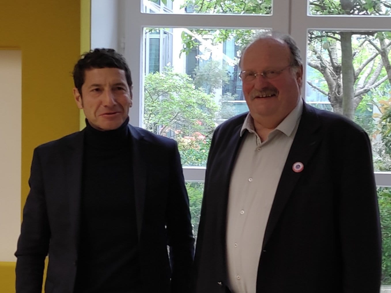 David Lisnard rencontre Michel Fournier, président de l'Association des Maires Ruraux de France