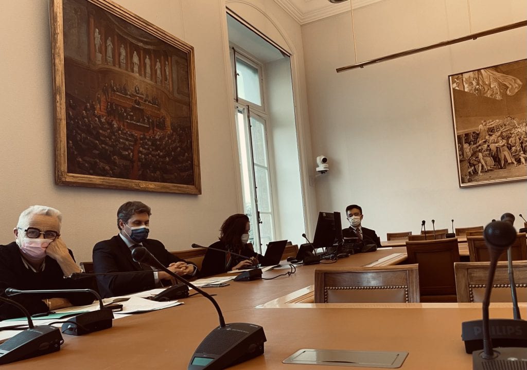 AMF : David Lisnard en séance de travail au Sénat sur le projet de Loi 3DS — illustration 1