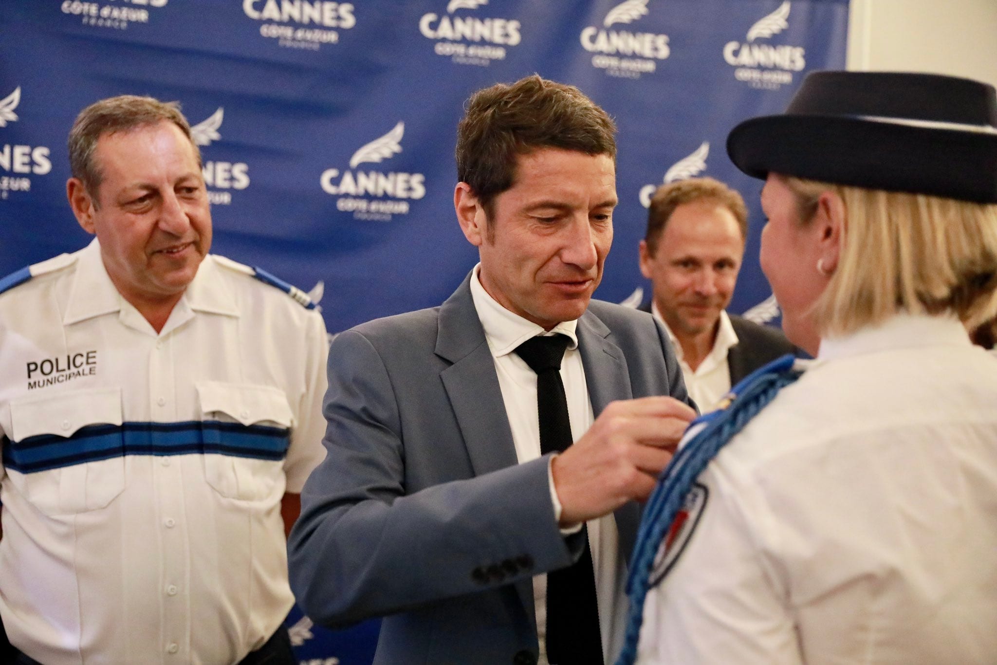 Traditionnelle remise des médailles d'honneur du travail à la Mairie de Cannes