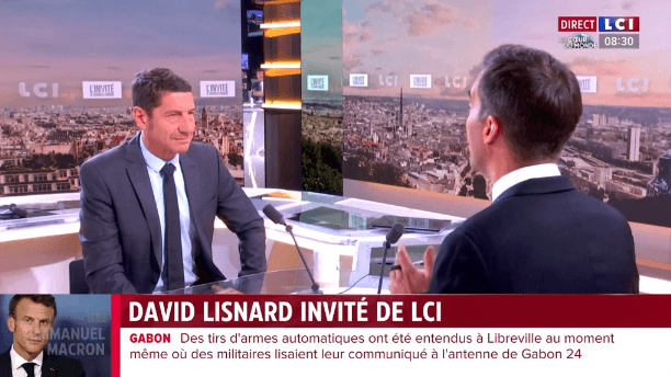 David Lisnard s'est exprimé sur les sujets d'actualité dans la matinale de LCI
