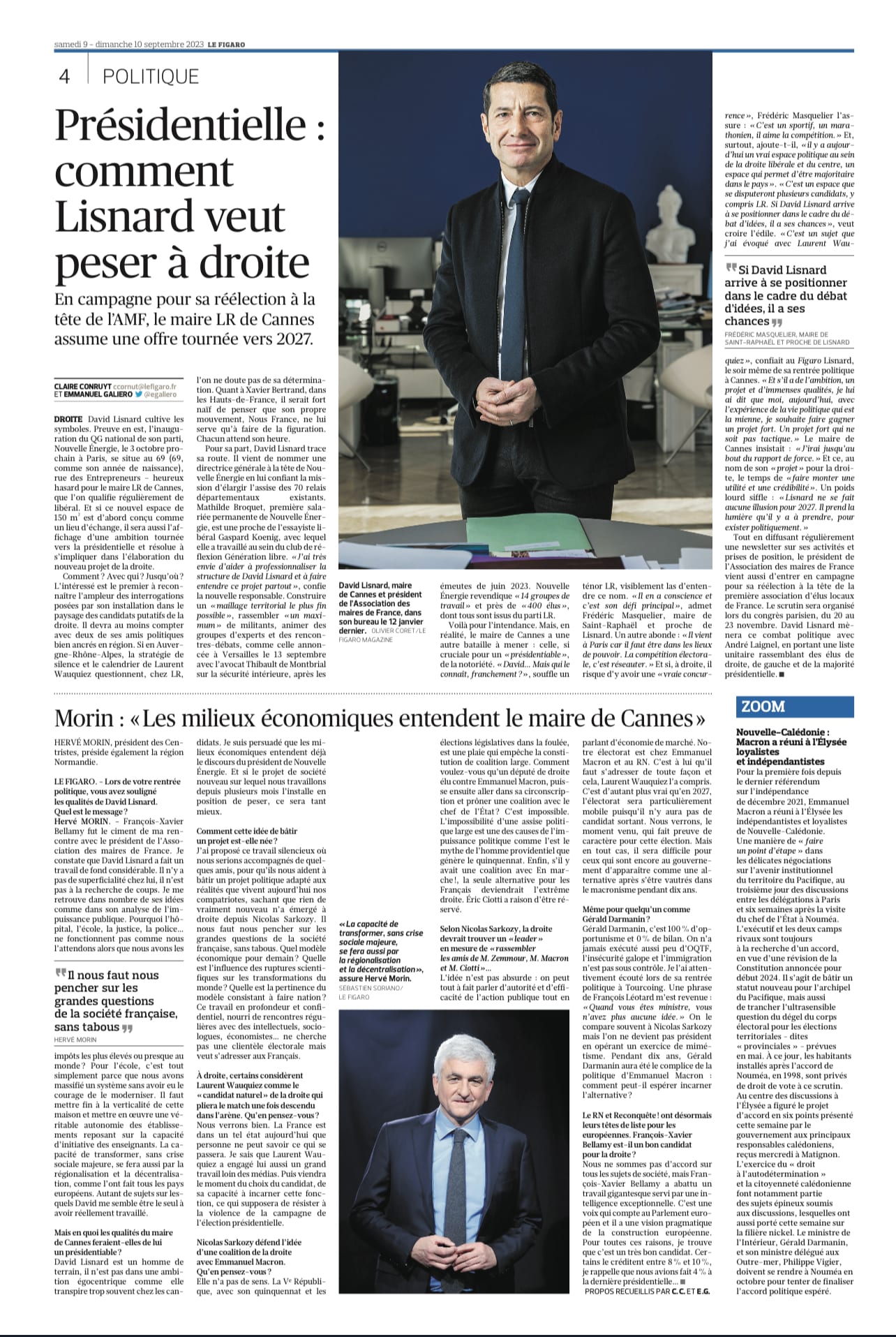 Présidentielle : comment David Lisnard veut peser à droite