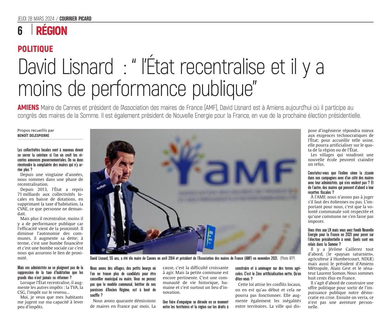 L’État recentralise et il y a moins de performance publique