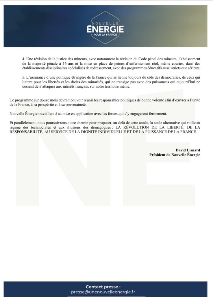 Sauver les institutions et préserver la France avant l'alternance — illustration 1