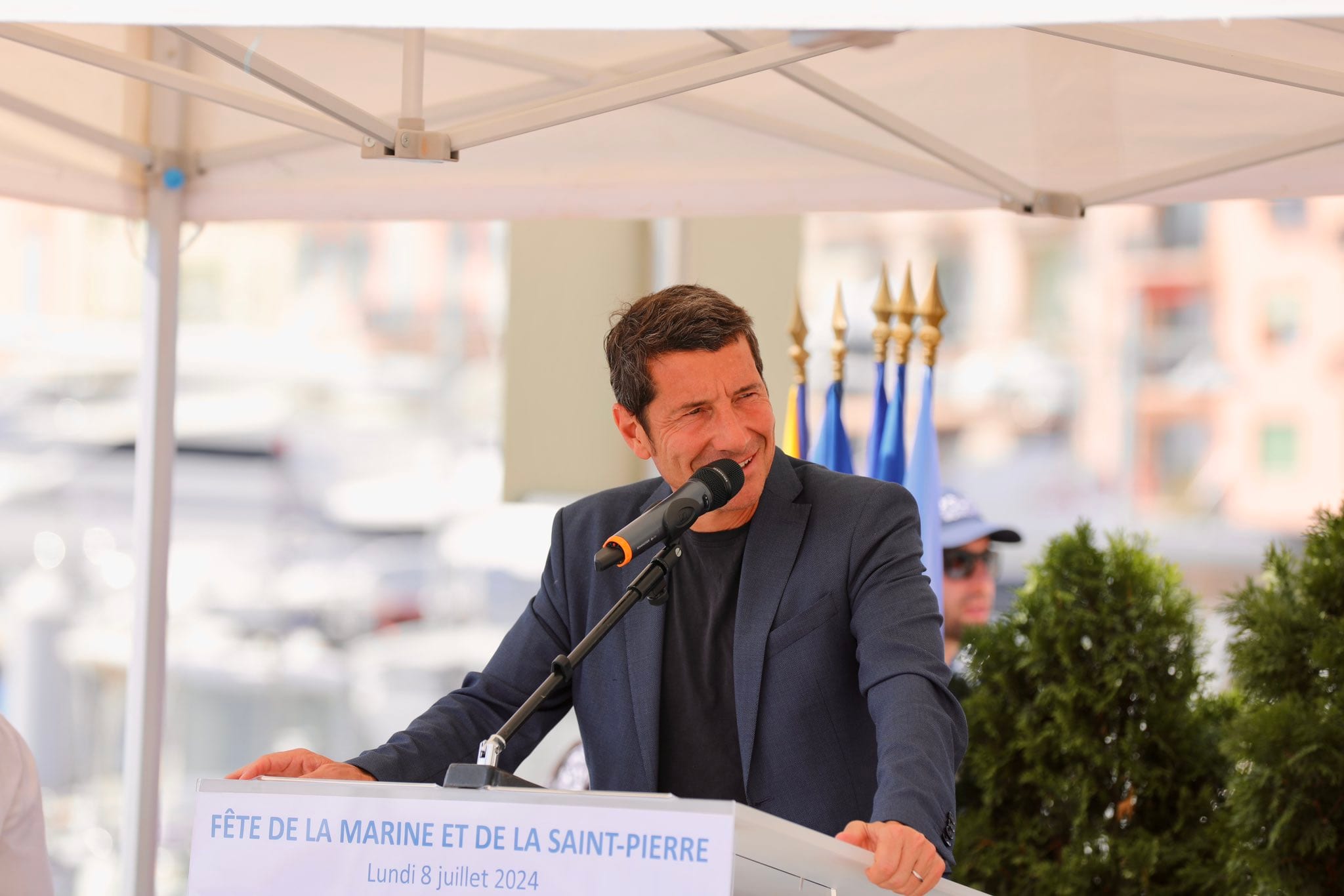 David Lisnard auprès des professionnels et amoureux de la mer pour la Fête de la marine et de la Saint-Pierre !