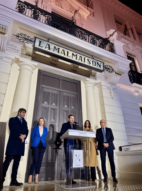 La Malmaison : David Lisnard inaugure le nouveau centre international d'art contemporain — illustration 1