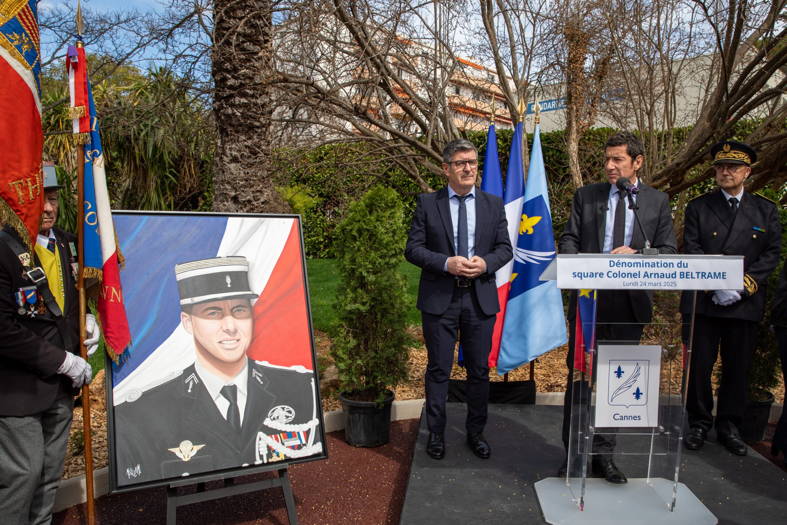 David Lisnard décide de nommer un square Arnaud Beltrame à Cannes