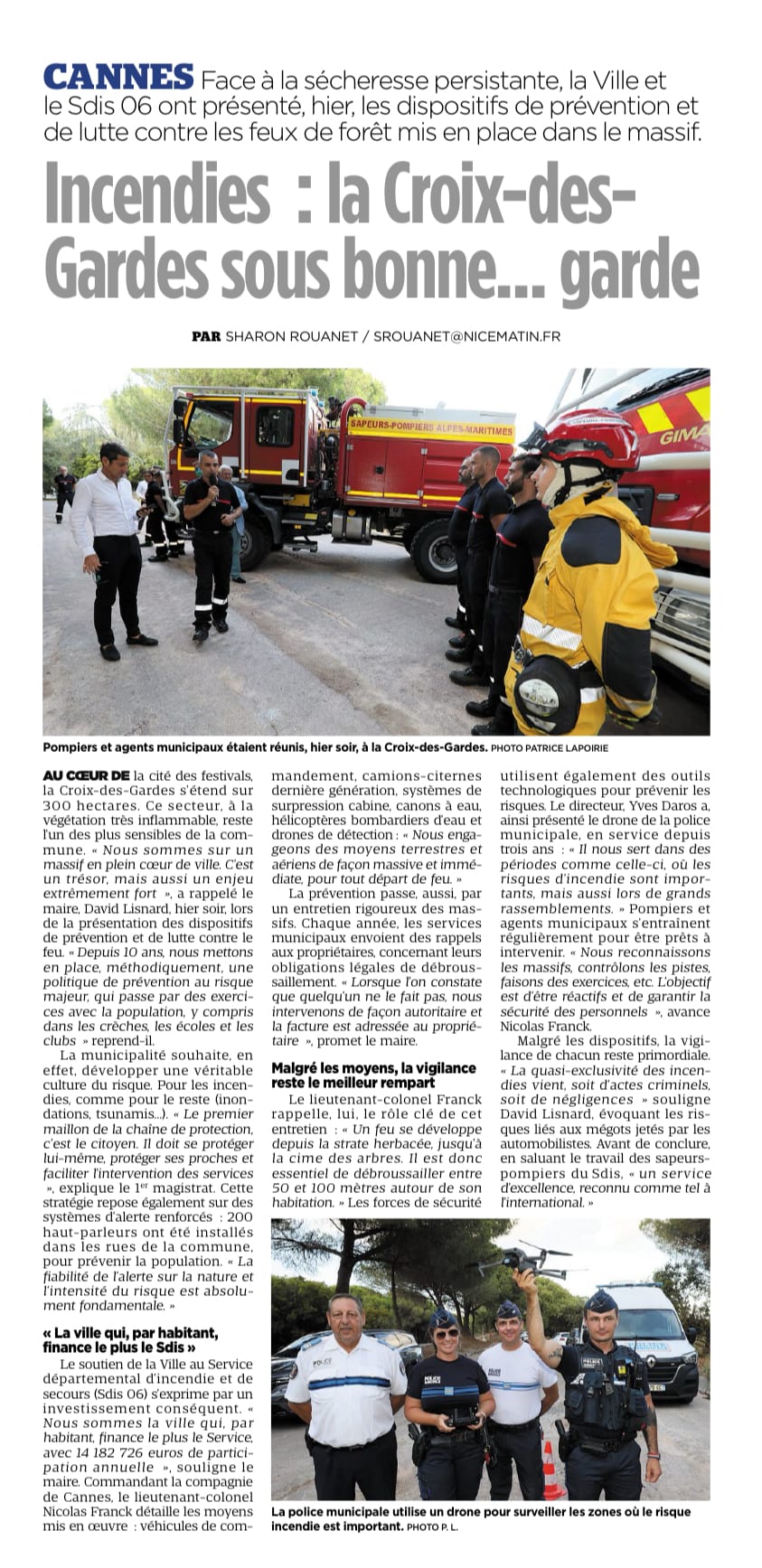 Prévention des incendies : la stratégie proactive de Cannes pour protéger ses massifs — illustration 1