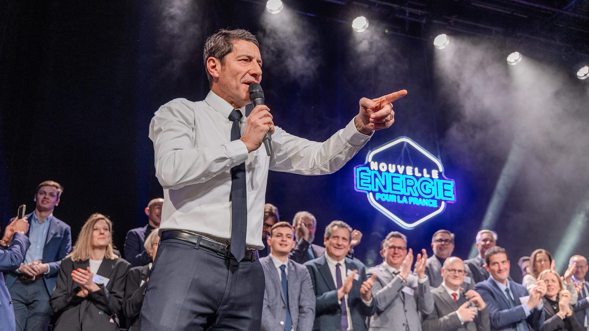 David Lisnard, candidat et libéral