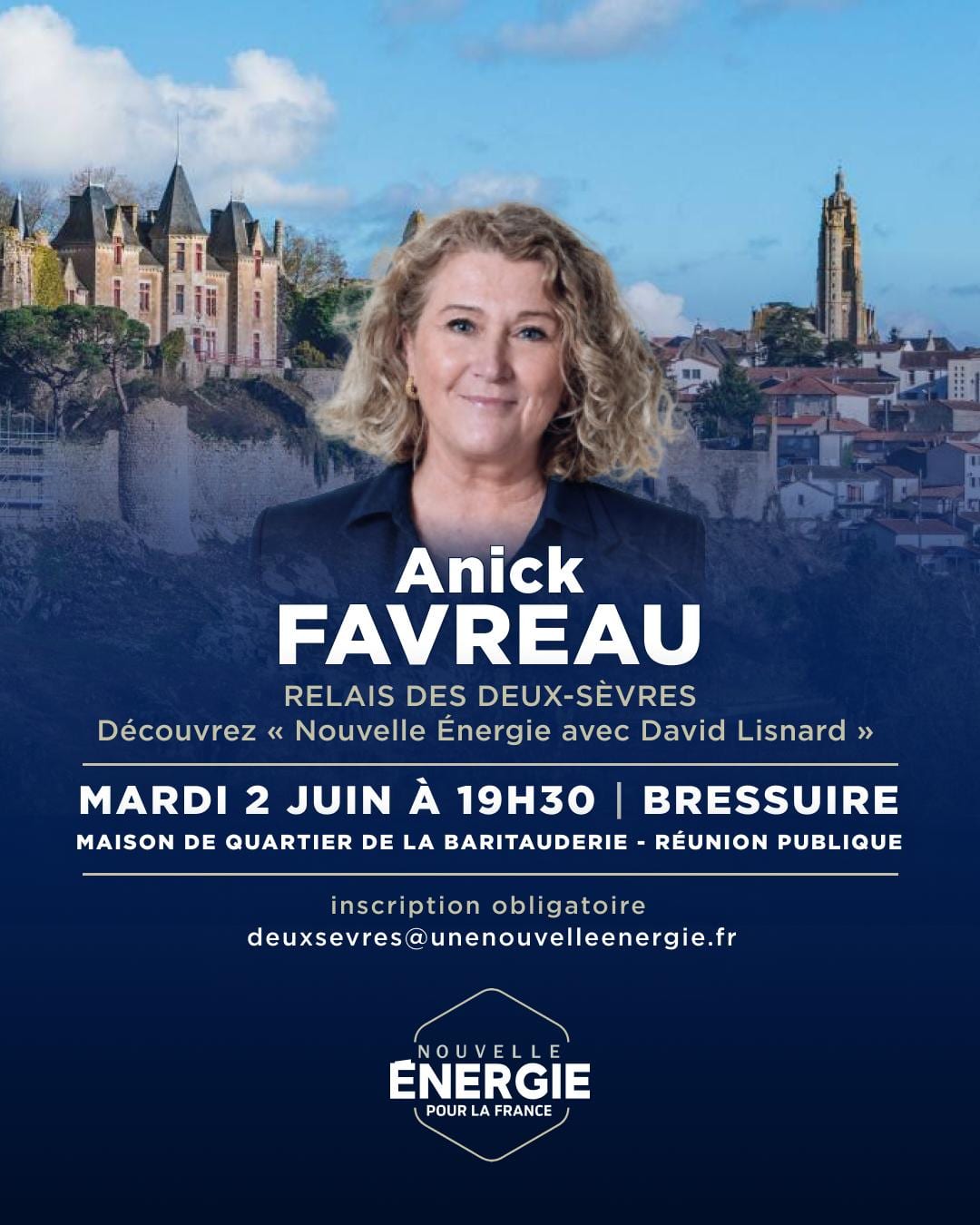Illustration de l’événement : Réunion publique avec Anick Favreau