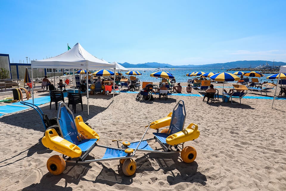 À Cannes, une Handiplage toujours plus accessible