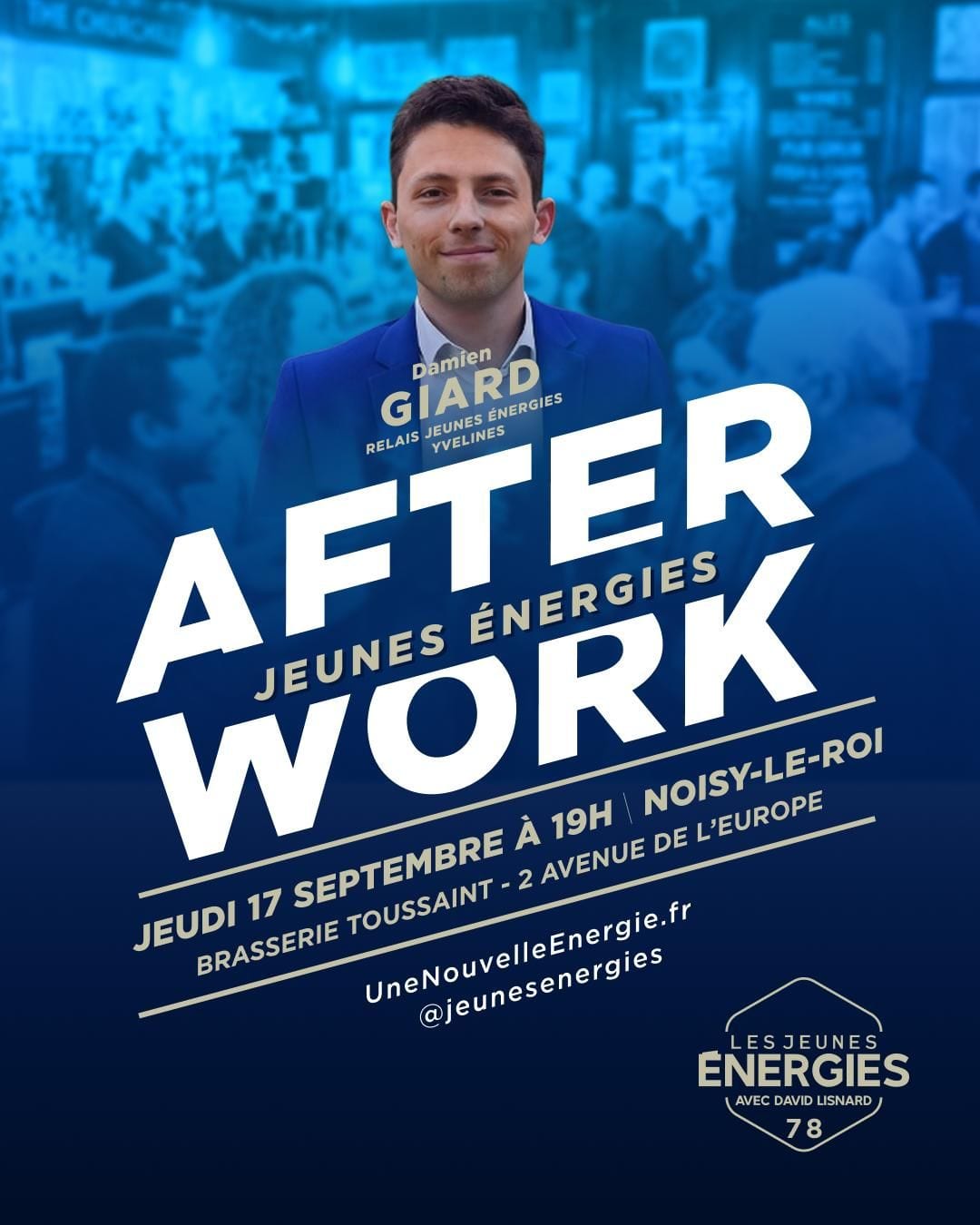 Illustration de l’événement : AFTERWORK DES JEUNES ÉNERGIES YVELINES