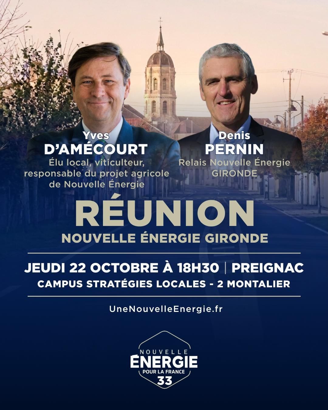 Illustration de l’événement : RÉUNION PUBLIQUE NOUVELLE ÉNERGIE GIRONDE
