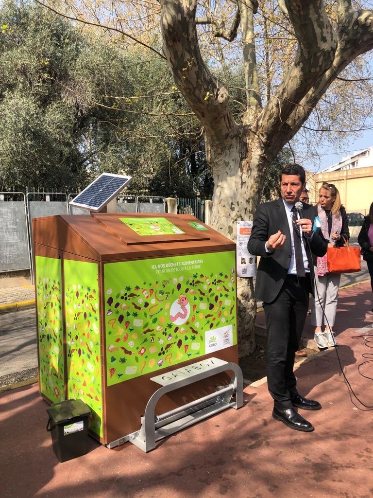 Cannes : expérimentation d'un système de collecte des déchets alimentaires innovant dans le Petit Juas — illustration 1
