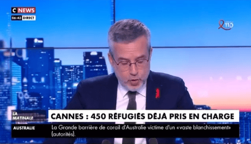 Au coeur du centre d'accueil cannois des Ukrainiens par les équipes de CNews — illustration 1