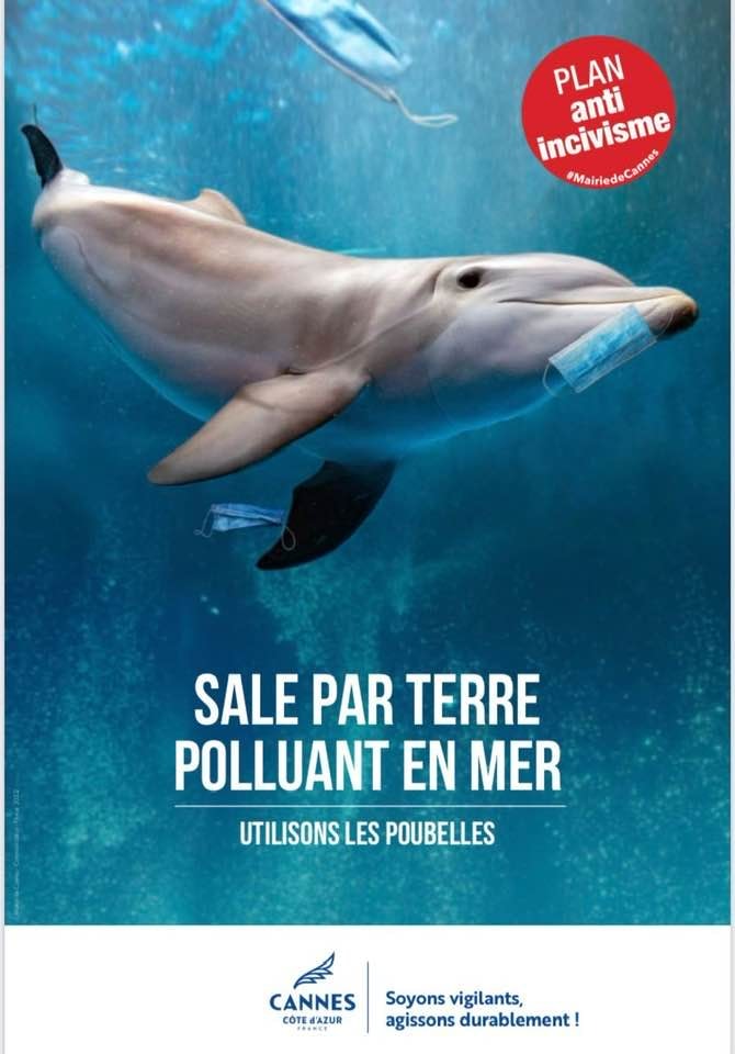 Une nouvelle campagne de sensibilisation pour lutter contre les jets de masques — illustration 1