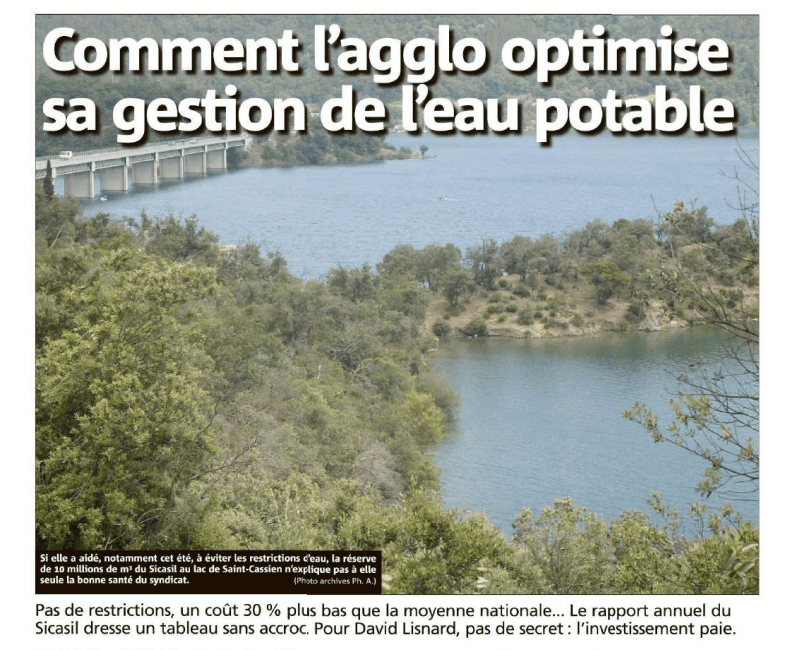 Comment l'Agglo optimise sa gestion de l'eau potable — illustration 1