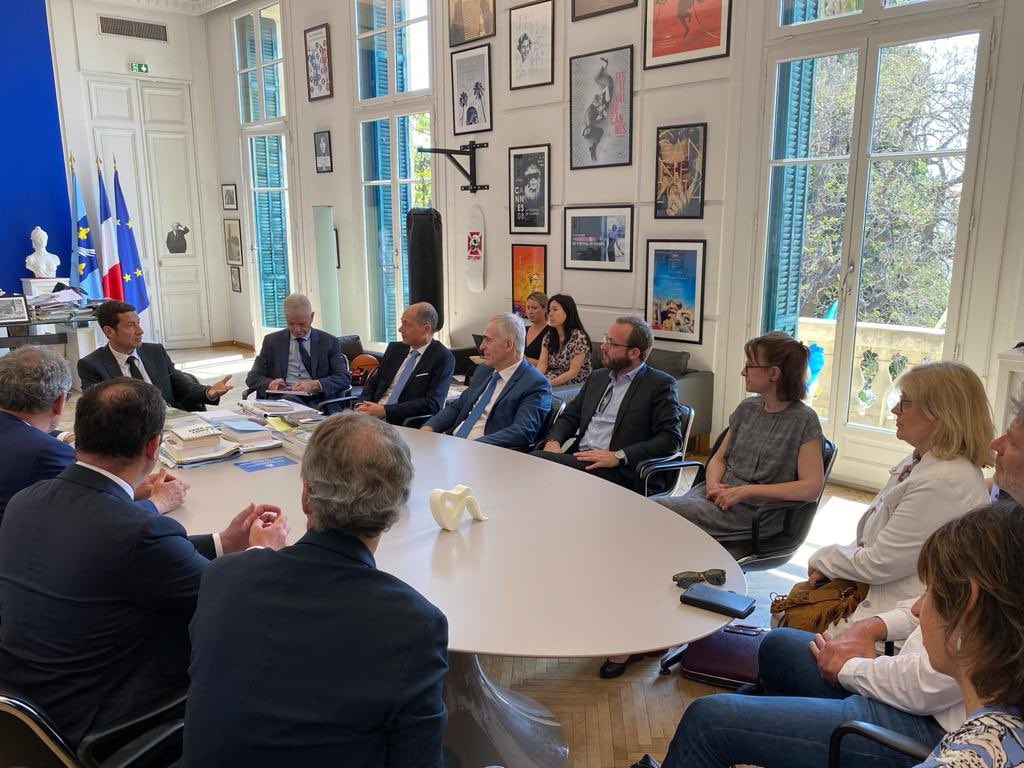 David Lisnard reçoit le Président et le Comité Exécutif de l’Ordre des Experts Comptables — illustration 1