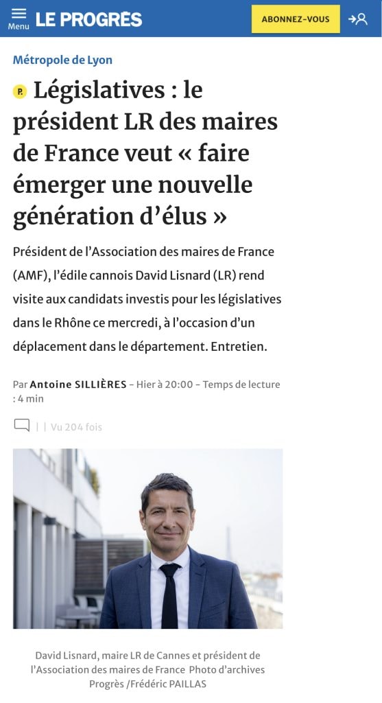 Le président des maires de France veut « faire émerger une nouvelle génération d’élus » — illustration 1