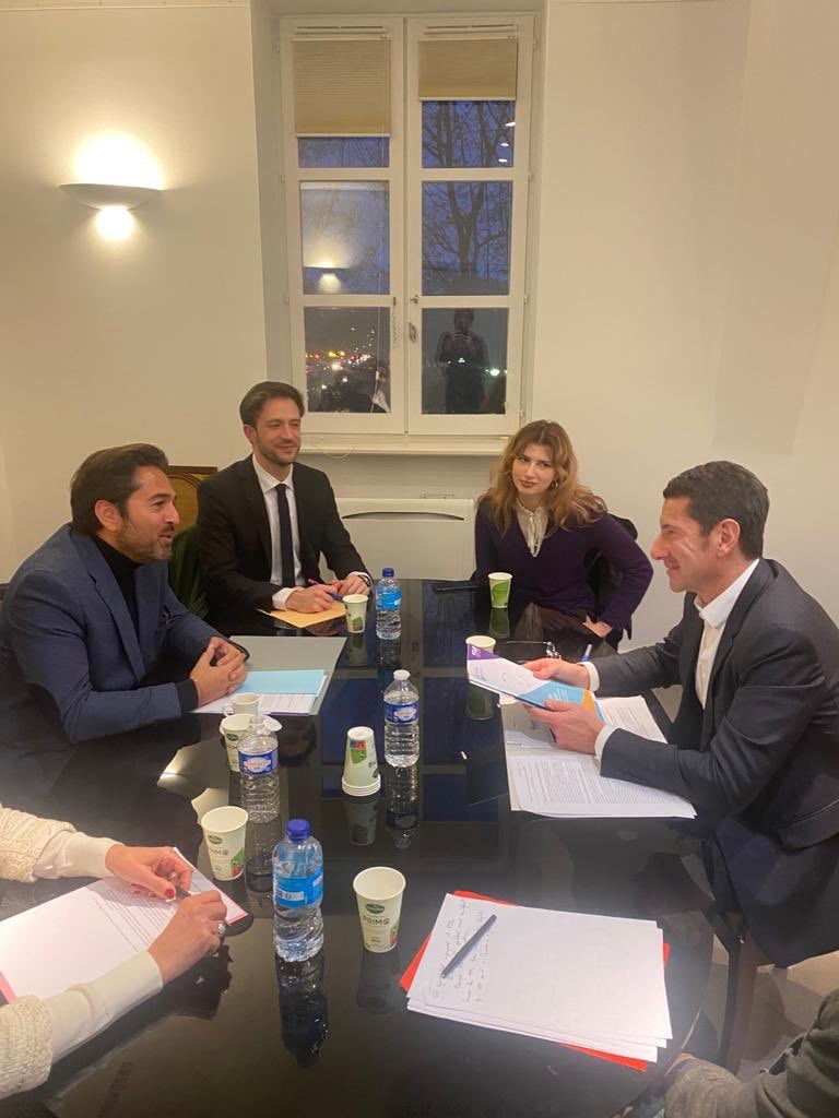 AMF : séance de travail entre David Lisnard et Arnaud Robinet, président de la Fédération hospitalière de France — illustration 1