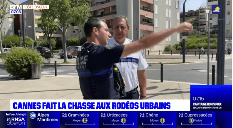 La Mairie de Cannes fait la chasse aux rodéos urbains — illustration 1