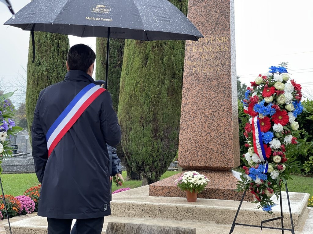Toussaint : comme chaque année David Lisnard s’est rendu dans les cimetières cannois pour rendre hommage aux morts — illustration 1