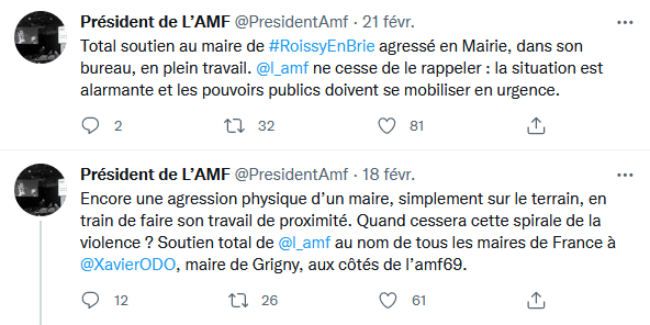 Encore deux maires agressés : David Lisnard, président de L'AMF, leur apporte son soutien — illustration 1