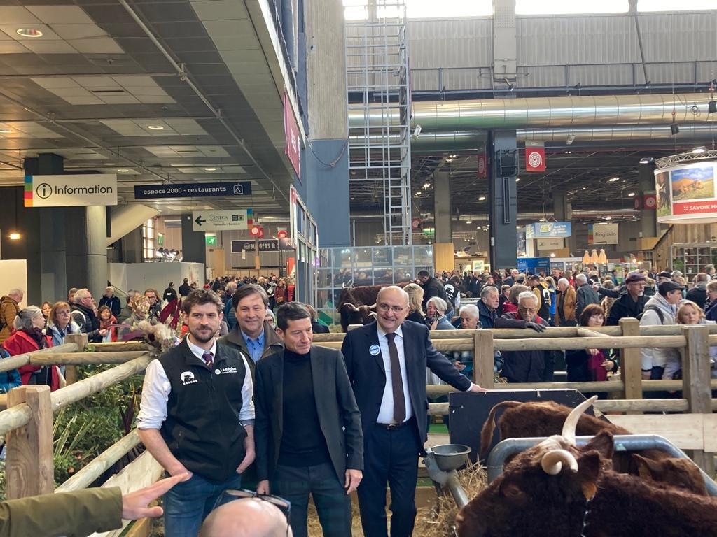 David Lisnard est venu soutenir les représentants du monde agricole au Salon International de l'Agriculture — illustration 1