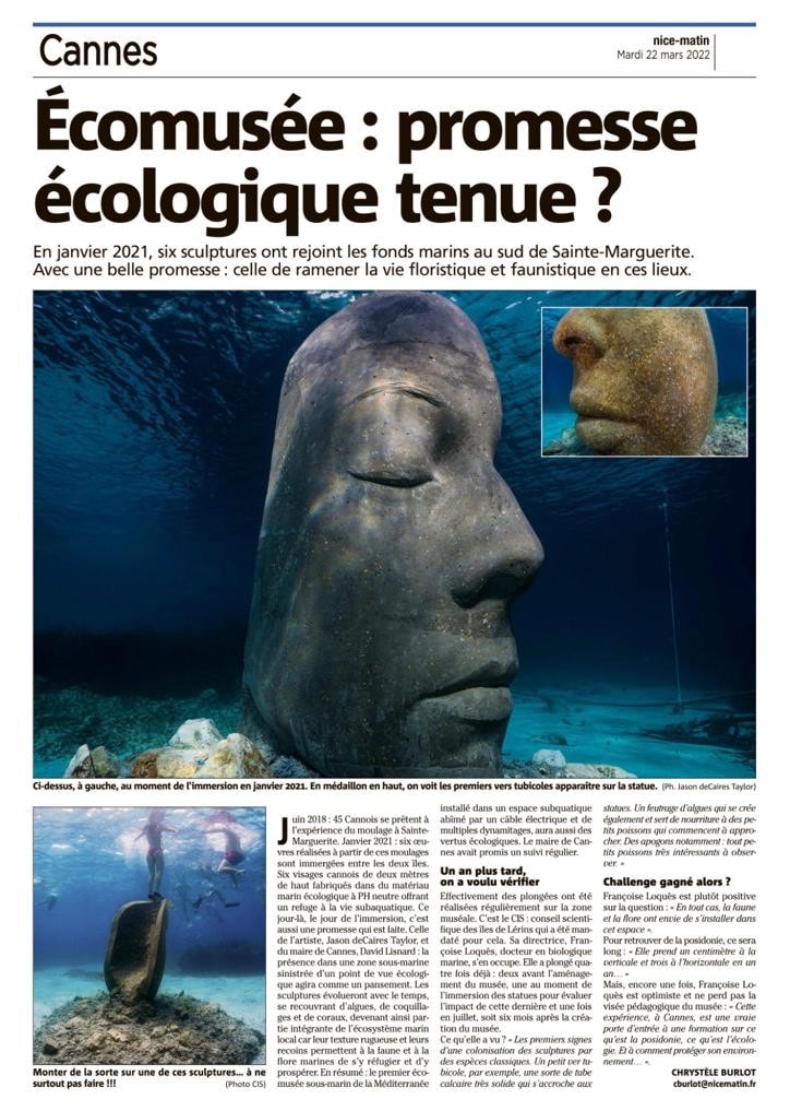 L'écomusée de Cannes ramène la vie floristique et faunistique entre les îles de Lérins — illustration 1
