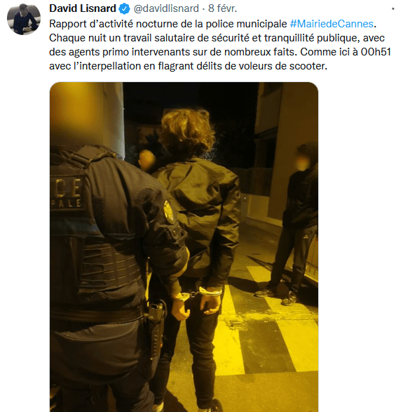 Vols de scooters : interpellation par la Police Municipale d'individus pris en flagrant délits — illustration 1
