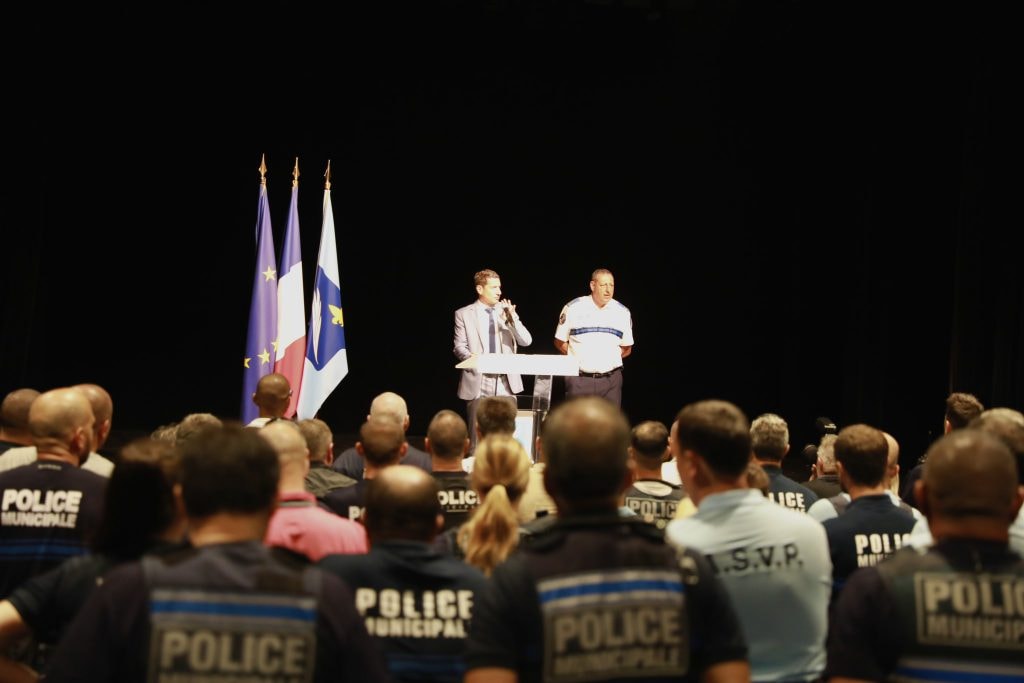 Lutte contre l'Incivisme : David Lisnard réunit les agents de Police Municipale pour fixer les objectifs de l'été — illustration 1