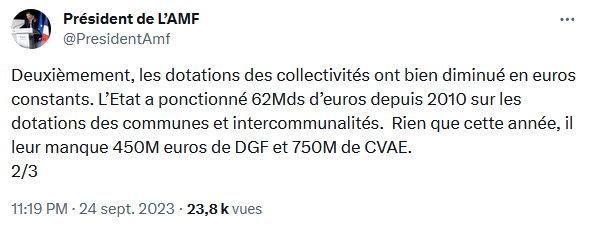 Taxe foncière : l'AMF répond à l'injuste polémique lancée par le président de la République — illustration 1