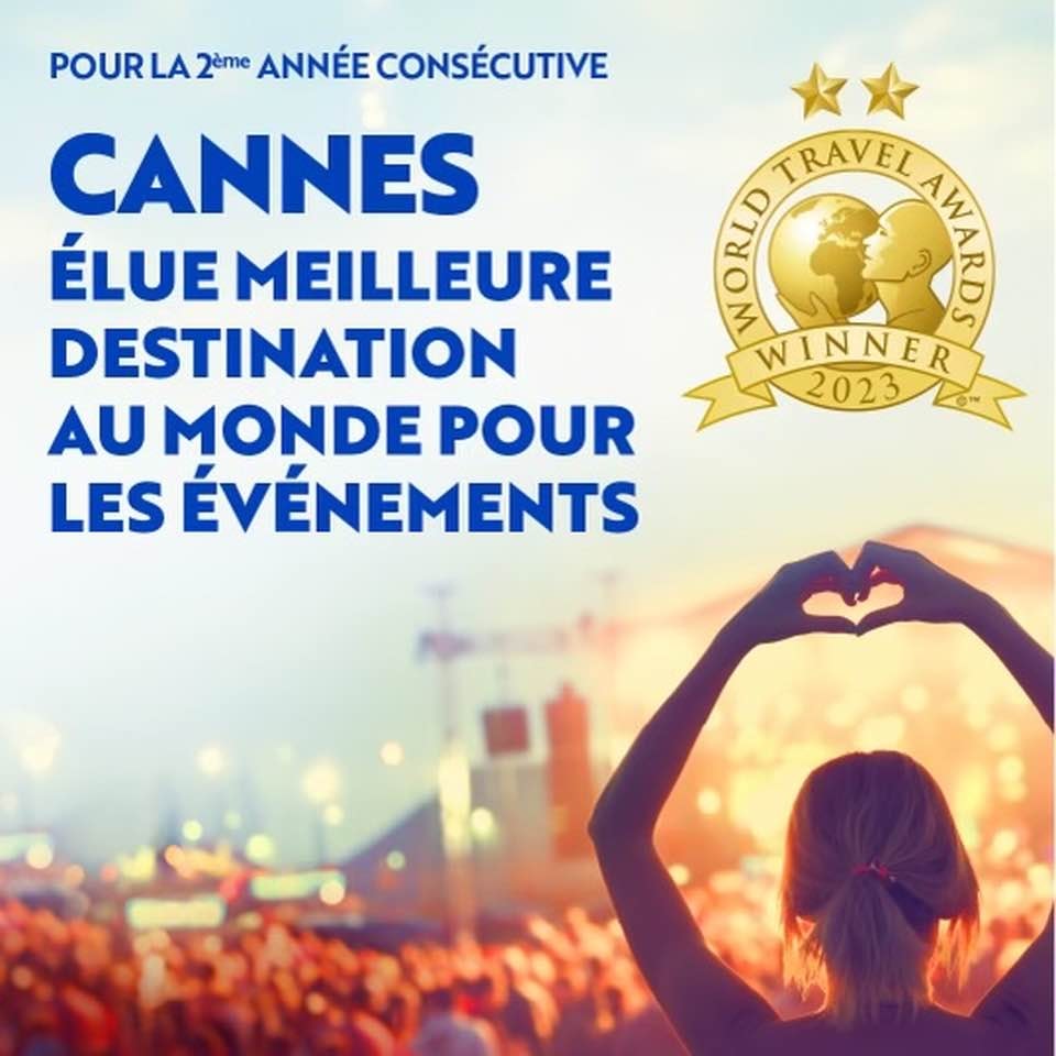 Cannes élue meilleure destination du monde pour la 2ème fois consécutive aux "Oscars du tourisme" ! — illustration 1