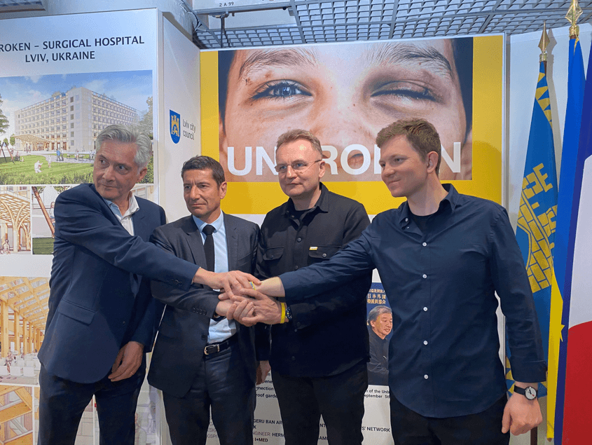 Ukraine : Cannes et Lviv renforcent leur coopération hospitalière — illustration 1