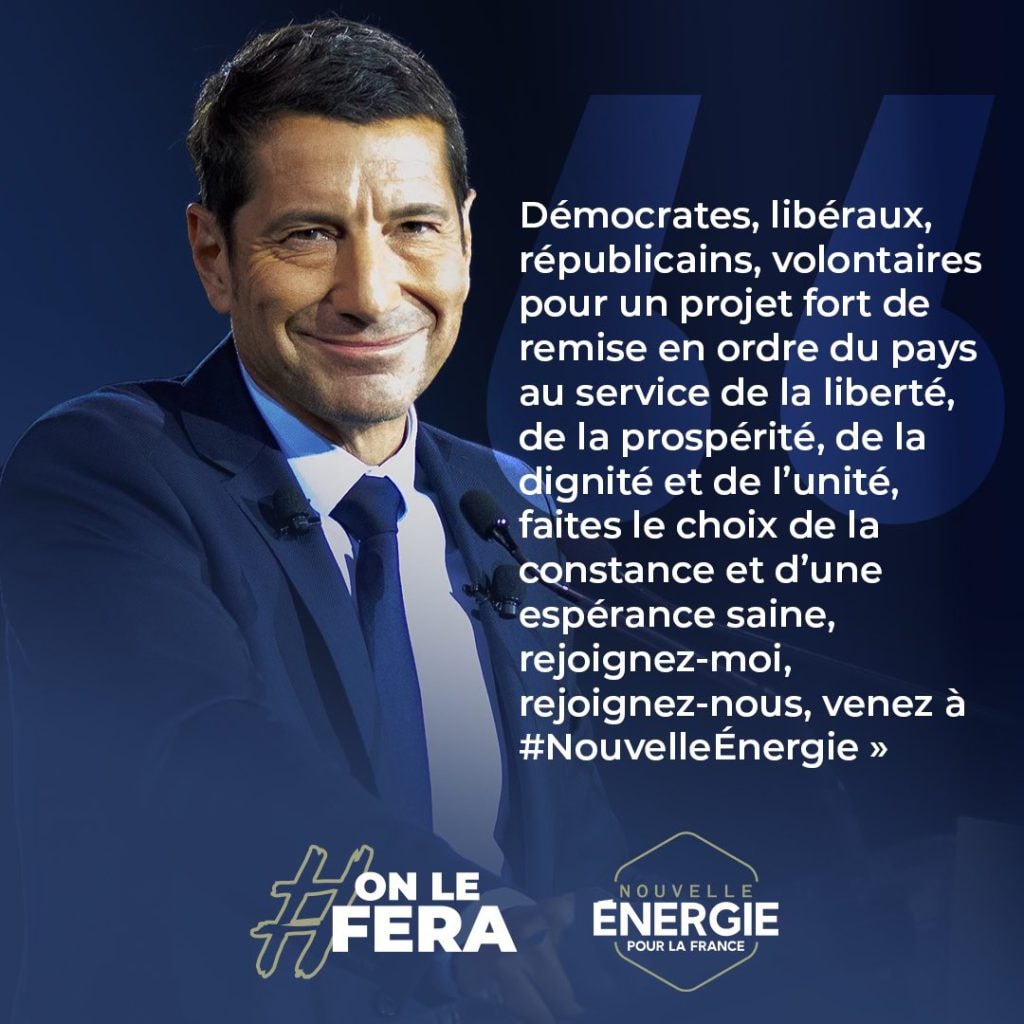 David Lisnard appelle à soutenir les nombreux candidats Nouvelle Énergie aux élections législatives anticipées — illustration 1