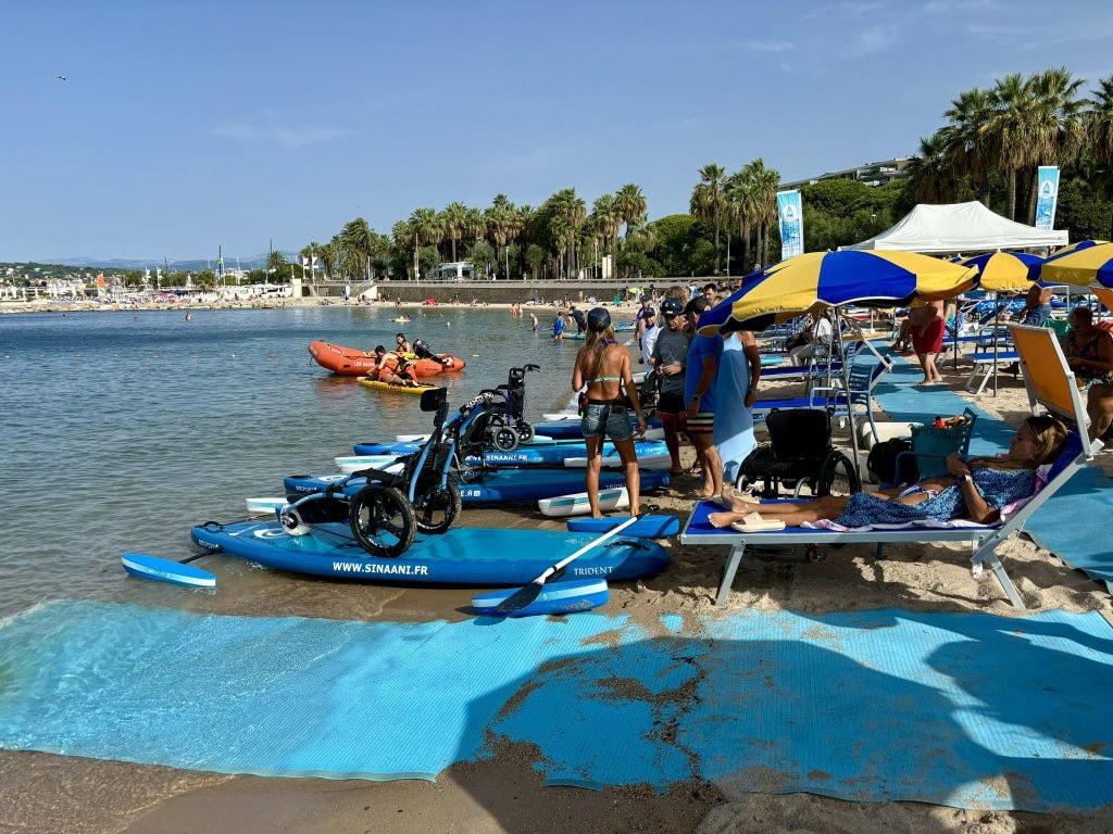 Avec le Cannes Paddle Festival, les personnes handicapées voguent en paddle ! — illustration 1