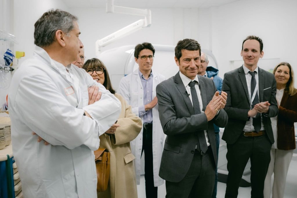 David Lisnard inaugure le nouveaux scanner dédié aux urgences de l’hôpital de Cannes Simone Veil — illustration 1