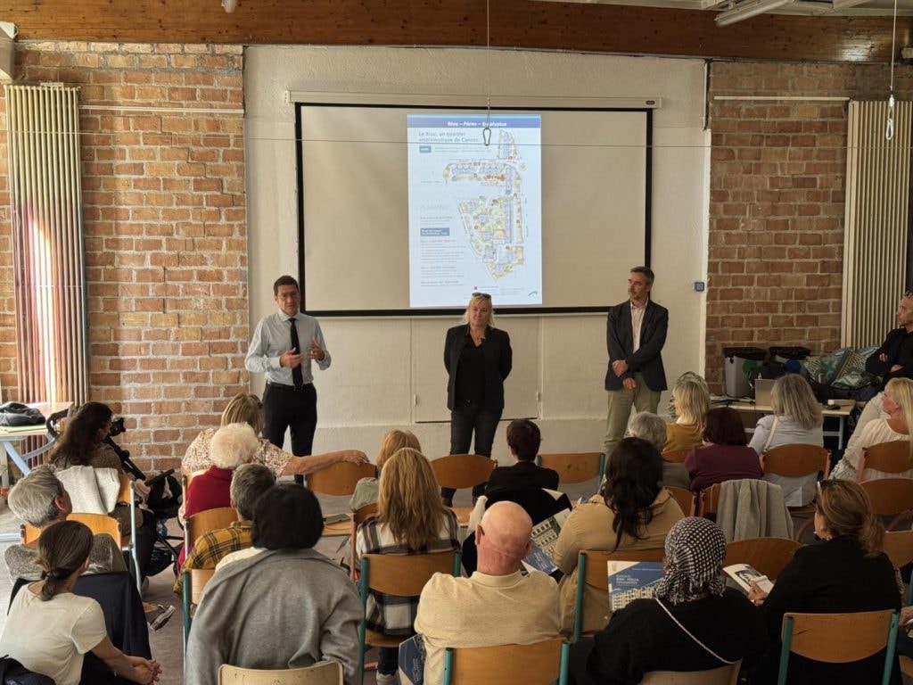 David Lisnard auprès des habitants du Riou pour échanger sur les opérations prévues dans le quartier — illustration 1