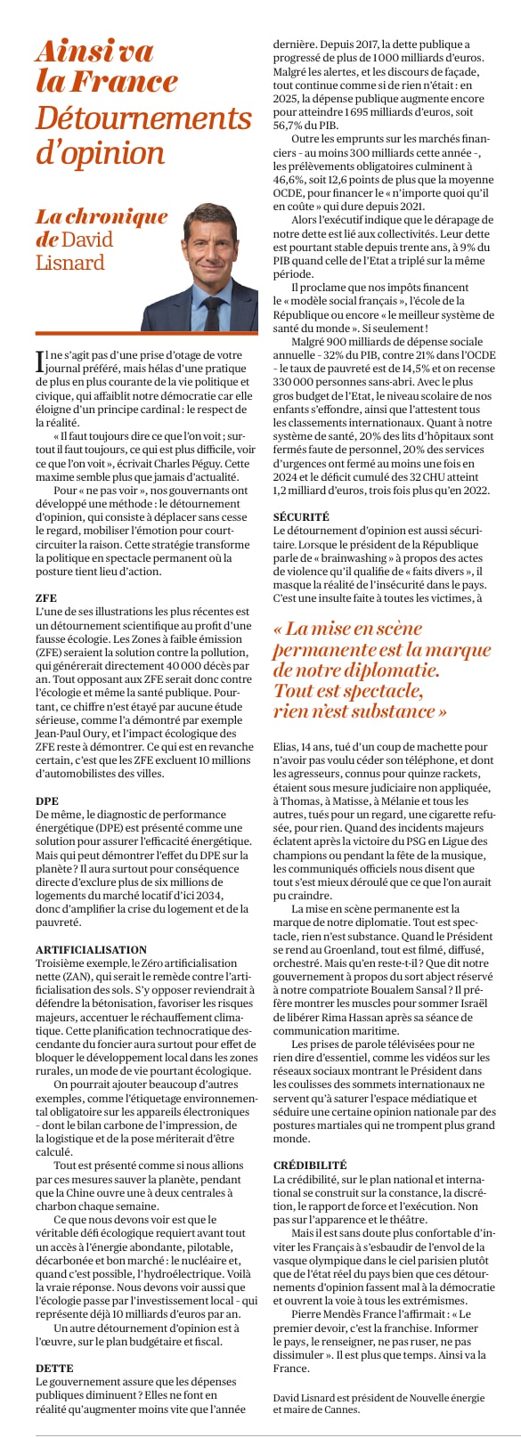 Détournements d'opinion — illustration 1