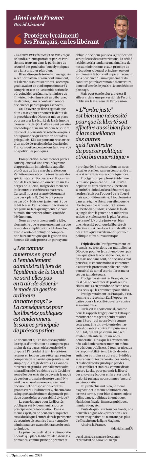 Protéger (vraiment) les Français, en les libérant — illustration 1