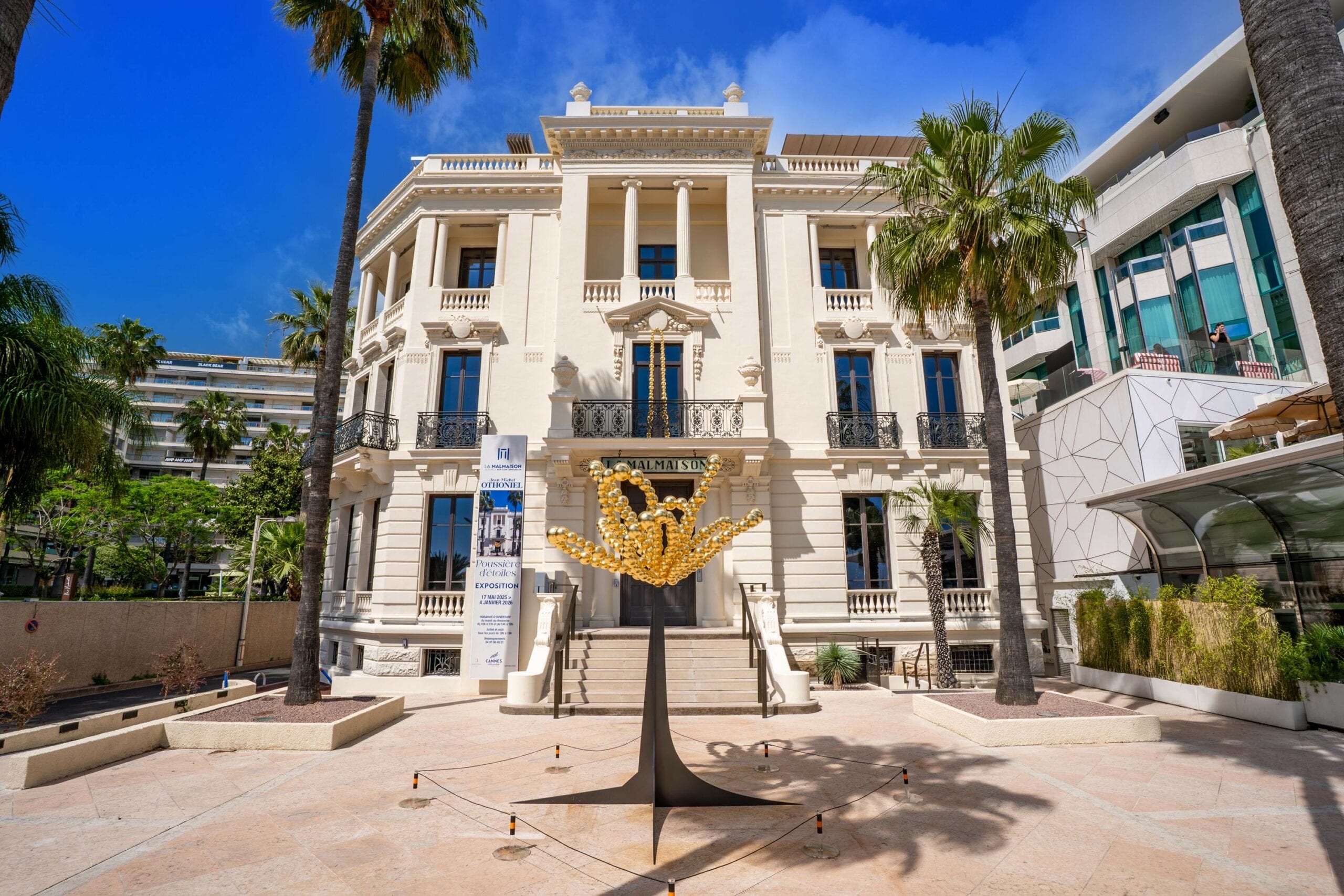 Avec l'exposition de Jean-Michel Othoniel, la Mairie de Cannes attire un artiste de renommée internationale dans la nouvelle Malmaison