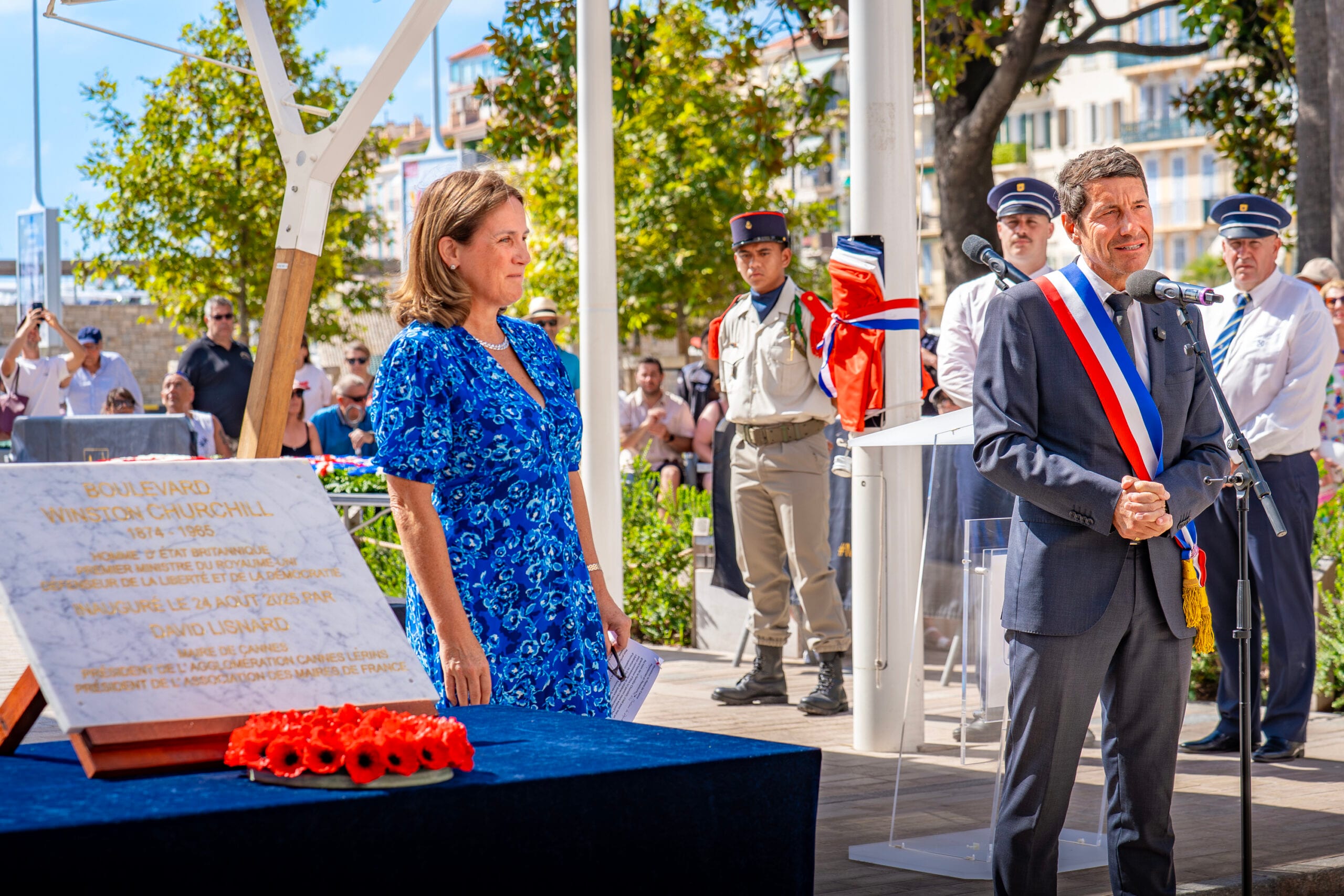 Dénomination boulevard Winston Churchill HD 4 (c) Mairie de Cannes
