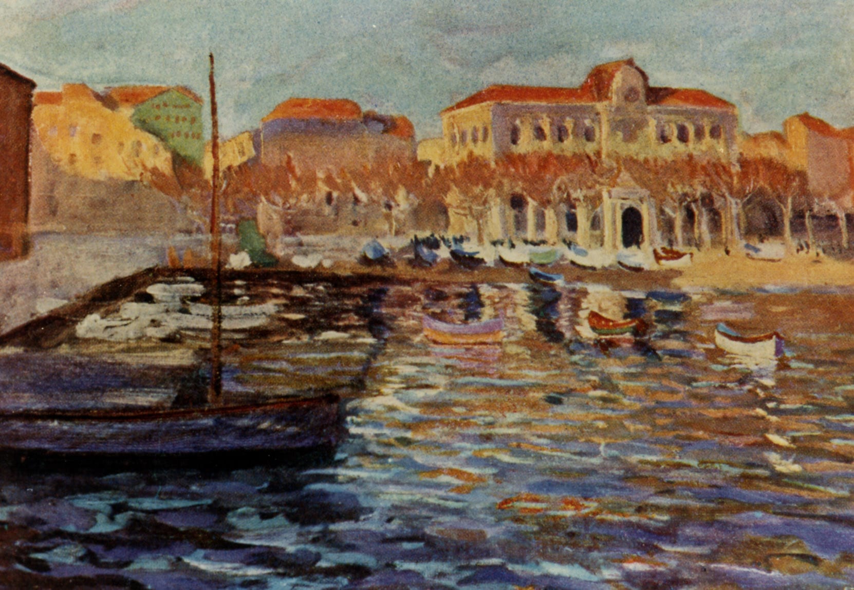 Le port de Cannes - 1933 (c) Churchill Heritage
