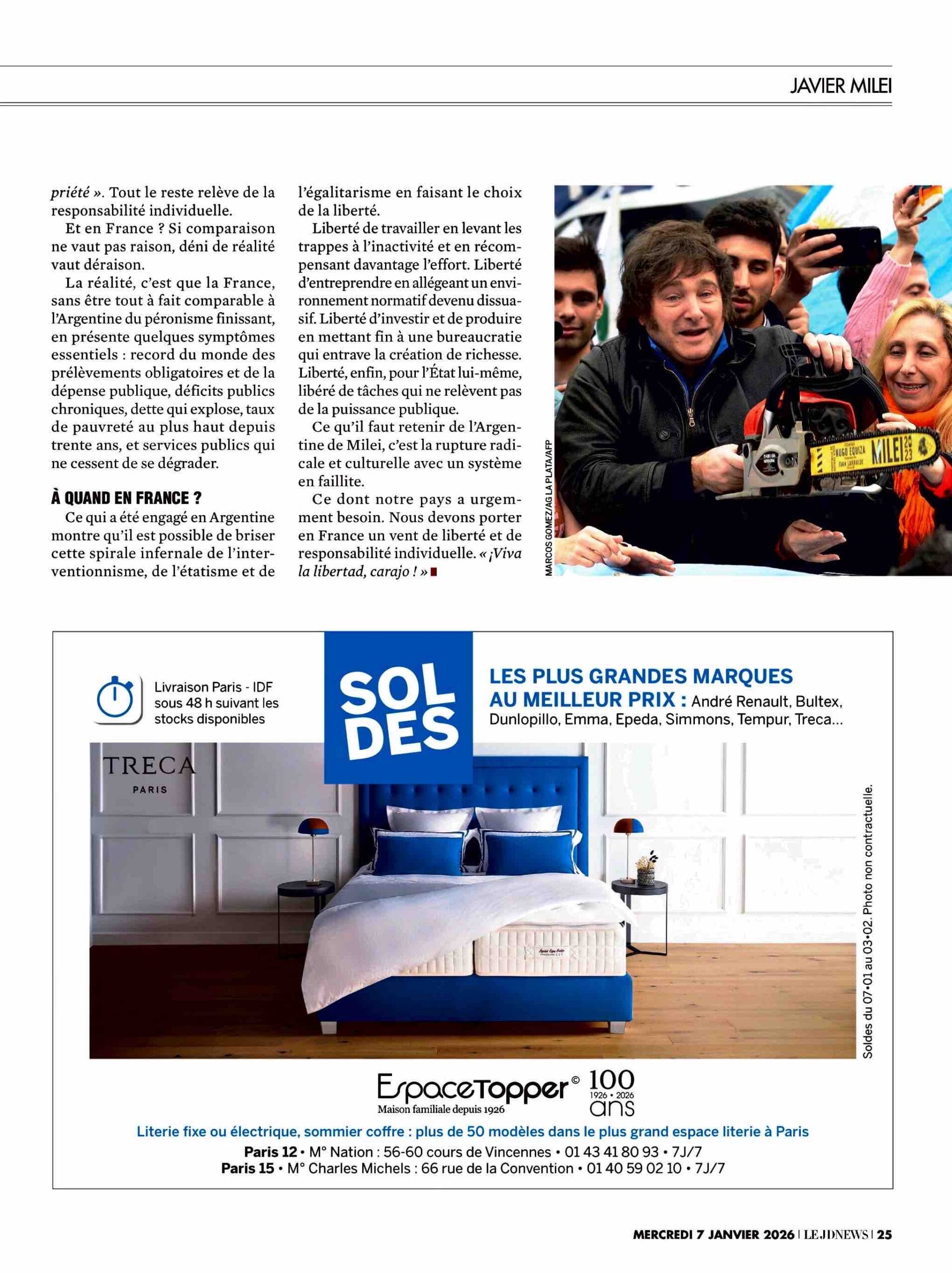 Le JDNEWS 070126 - Tribune de David Lisnard - Leçons d'Argentine_Page_2