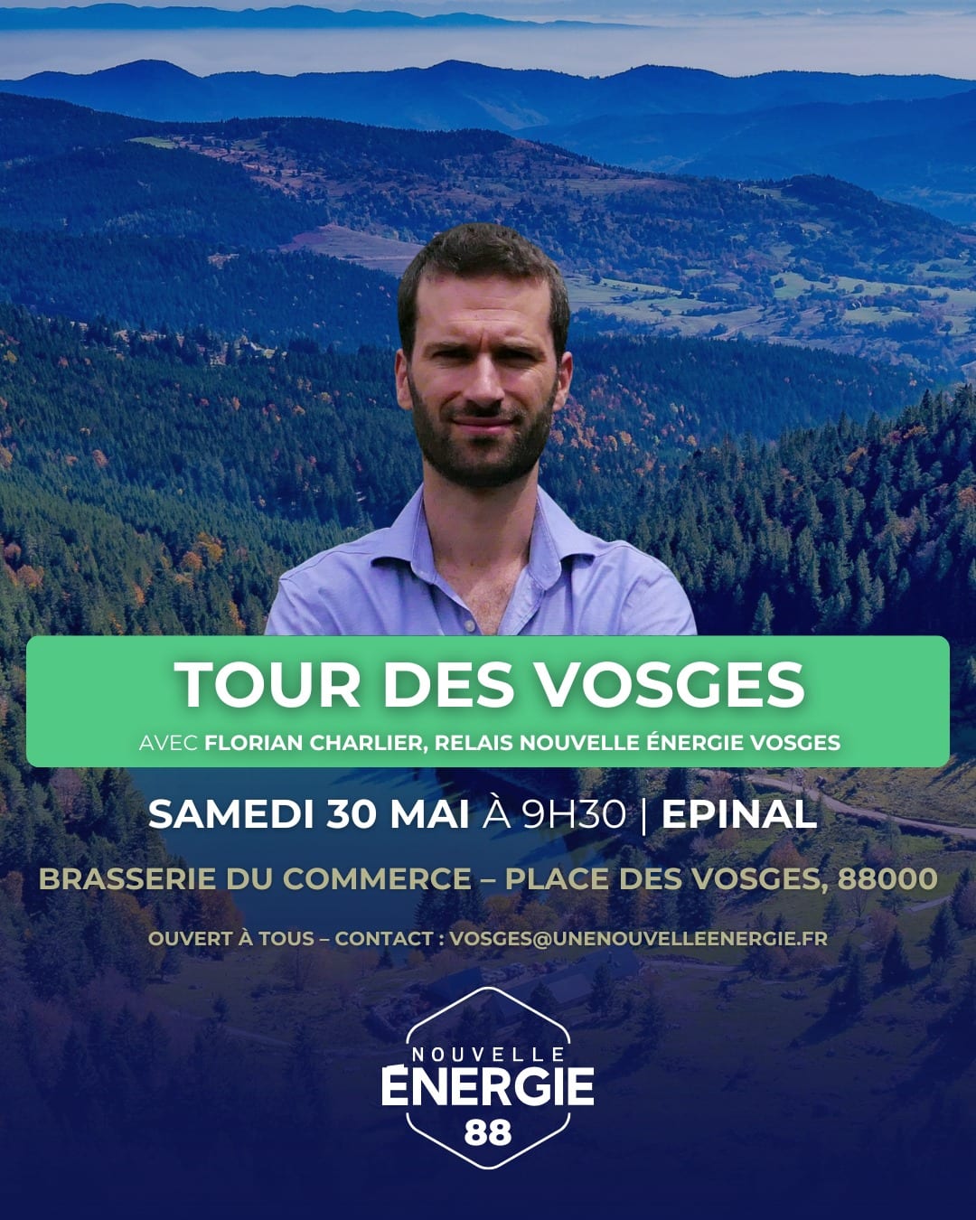 Illustration de l’événement : Tour des Vosges avec Florian Charlier