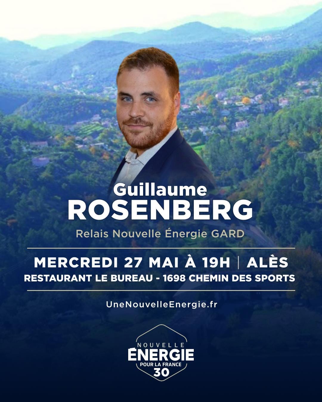 Illustration de l’événement : Réunion publique avec Guillaume Rosenberg