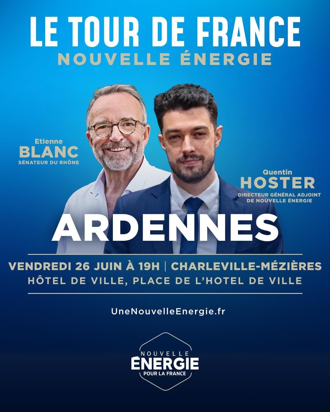 Illustration de l’événement : Tour de France Nouvelle Énergie : Ardennes