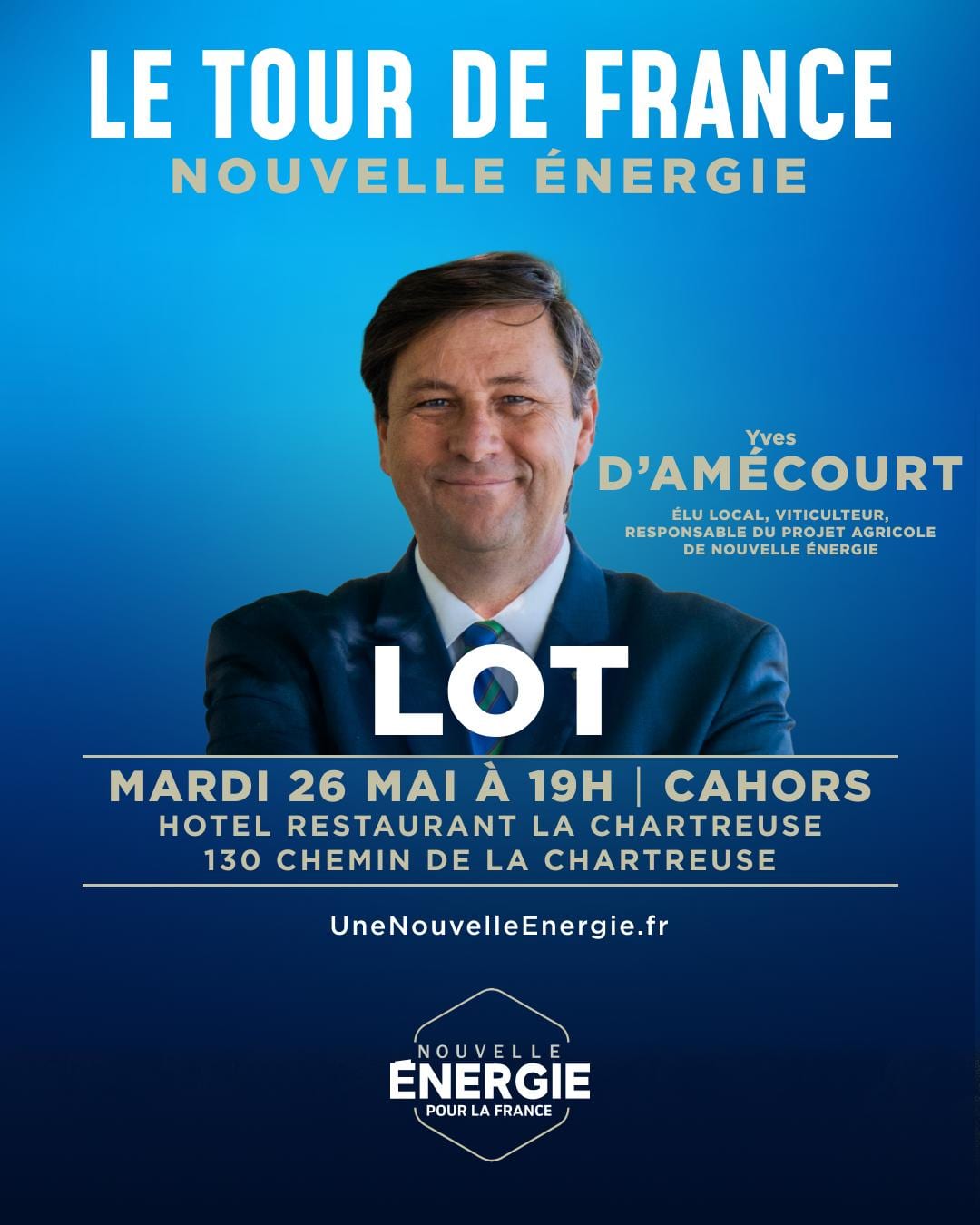 Illustration de l’événement : Tour de France Nouvelle Énergie : Lot