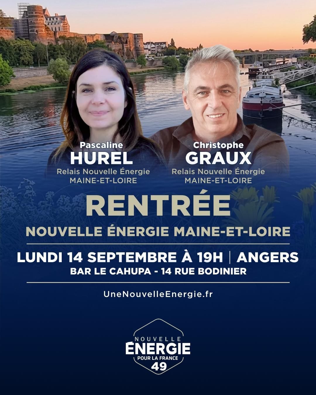 Illustration de l’événement : RENTRÉE NOUVELLE ÉNERGIE MAINE-ET-LOIRE